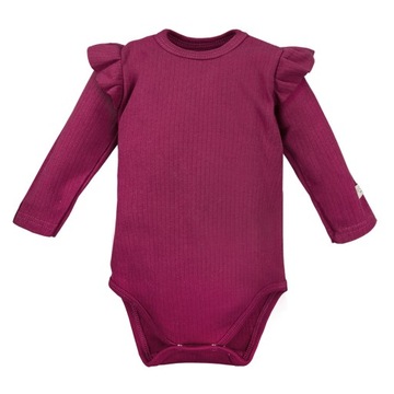 Body prążek z falbankami Simply Comfy Eevi - 86