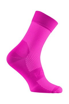 Skarpety Kolarskie Premium (magenta)