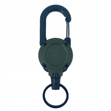 Retractable Wire Rope Tactical Keychain Hook