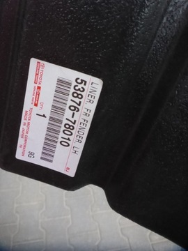 LEXUS NX 300H PODBĚH LEVÉ PŘEDNÍ 53876-78010