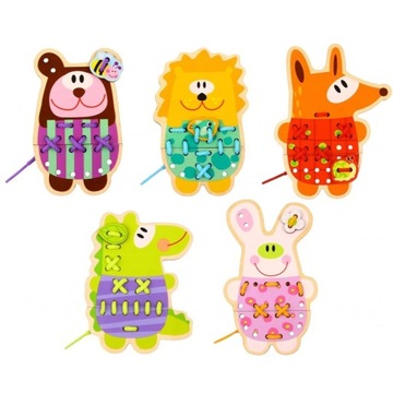 НАПРАВЛЕНИЕ ДЕРЕВЯННОЙ СТРУНКИ ЖИВОТНЫЕ ИГРУШКА ТУКИ