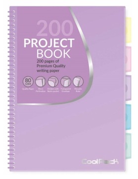 KOŁOBRULION Notebook A4 CoolPack pastel fioletowy