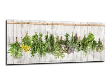 płytka ścienna hartowana kuchnia 125x50 zioła