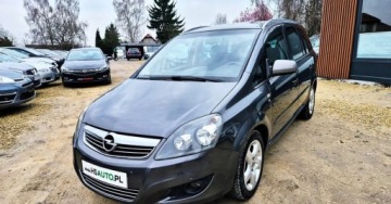 Opel Zafira B 1.8 ECOTEC 140KM 2010 Opel Zafira BENZYNA klima 7 FOTELI super okazja POLECAMY LIFT, zdjęcie 1