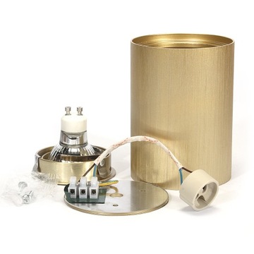 Накладной галогенный светодиодный светильник GU10, золотой