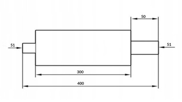 TŁUMIK KOŃCOWY ZE STALI NIERDZEWNEJ SPORTOWY BASOWY Jzz Cozma 2
