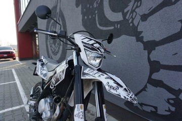 КОМПЛЕКТ наклеек Yamaha WR 125 R ЧЕРНЫЙ ШПОН ЭНДУРО.