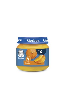 GERBER obiadek dynia 80g