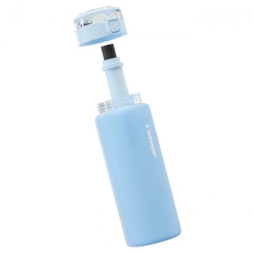 Стеклянная бутылка-фильтр Wessper ActiveMax 0,68л синяя + 3x ВСТАВКА