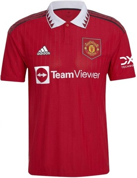 Koszulka piłkarska adidas Manchester United 22/23 Home Jersey L Czerwona