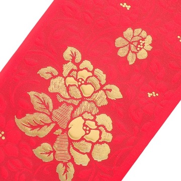 КОНВЕРТЫ СВАДЕБНЫЕ УКРАШЕНИЯ КРАСНЫЕ, ГОРИЗОНТАЛЬНАЯ ПЕЧАТЬ, 25 ШТ. БУМАГА ЛЛВЛ