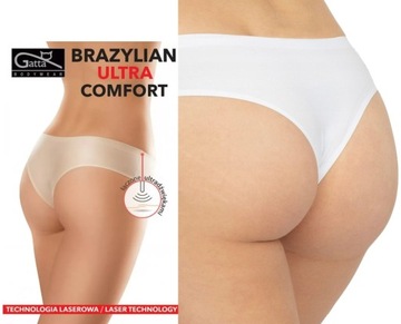 GATTA BRAZYLIAN ULTRA COMFORT MAJTKI FIGI WHITE XL