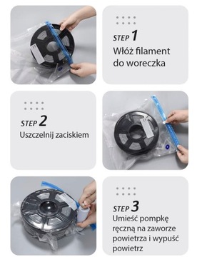 Вакуумная сумка 3DQ для 3D -нити [10pcs] + насос