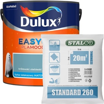 Dulux EasyCare Królewski Niebieski 2,5L + GRATIS