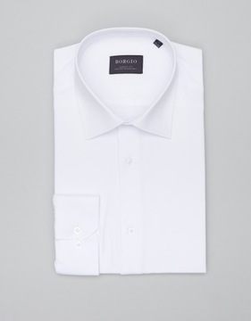Koszula męska francavilla 00462 biały classic fit 176/182 42
