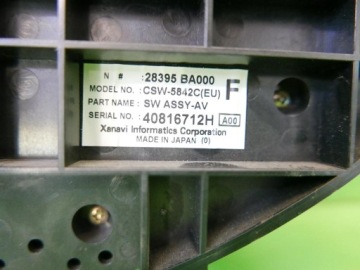 ПАНЕЛЬ КОНДИЦИОНЕРА ВОЗДУХА NISSAN PRIMERA P12 FL