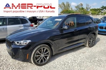 BMW X3 G01 M SUV Facelifting 3.0 M40i 360KM 2022 BMW X3 M40i xdrive 3.0l od ubezpieczalni 3.0 Benzyna 360KM