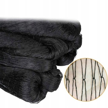 САЧКА ДЛЯ ПТИЦ ЗАЩИТНАЯ ОТ ПТИЦ И БОРЬБЫ, ПРОЧНАЯ, 15Х15 м, ЧЕРНАЯ