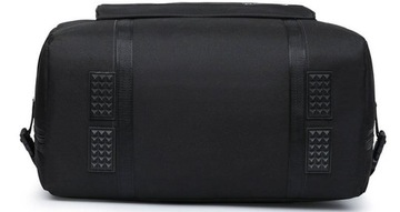 СУМКА-РЮКЗАК С КРЫШКОЙ-АККОРДЕОНОМ, ПРОЧНАЯ, ЖЕСТКАЯ СУМКА AB-120, ЧЕРНАЯ