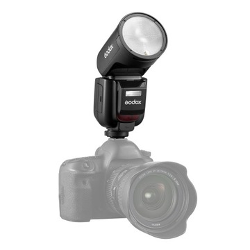 Вспышка Godox V1 PRO C совместима с камерами Canon EOS