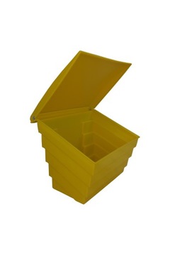 POJEMNIK NA PIASEK SÓL DROGOWA SORBENT NAWOZY SKRZYNIA 70L