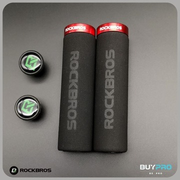 ВЕЛОСИПЕДНЫЕ РУЧКИ BIKE GRIP SOFT накладки на руль Губка ROCKBROS