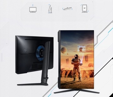 Светодиодный монитор Samsung Odyssey G3 LS27AG300 27 дюймов FHD/FSYNC, поворот 1 мс, 144 Гц