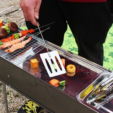 НАБОР СТОЛОВЫХ ПРИБОРОВ ДЛЯ ГРИЛЯ ЩИПЦЫ ПРИНАДЛЕЖНОСТИ ДЛЯ ГРИЛЯ 3 ШТ.