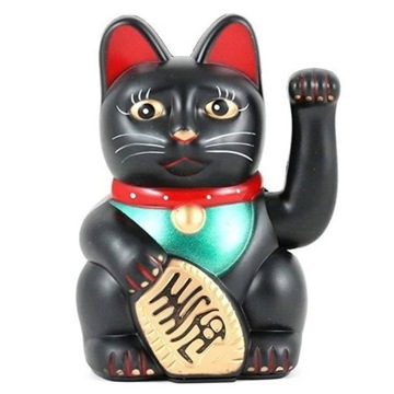 Maneki Neko japoński kot szczęścia figurka