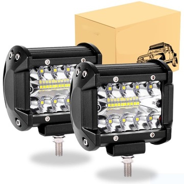 LAMPA ROBOCZA DALEKOSIĘŻNA PANEL LED 12V 24V 60W
