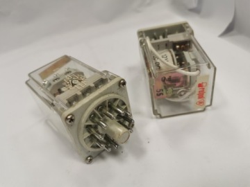 Реле катушки R15 3 переключающих контакта 10А 12В Relpol PS -11