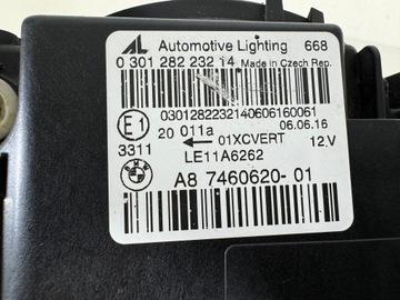 BMW 4 F32 F33 F36 FULL LED SVĚTLO PRAVÁ PŘEDNÍ SVĚTLOMET EUR - SUPER