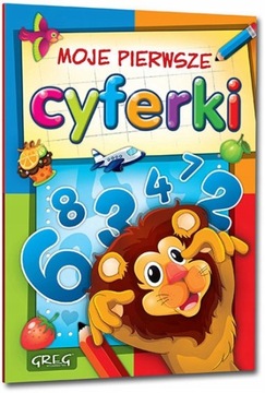 MOJE PIERWSZE CYFERKI nauka pisania cyfry