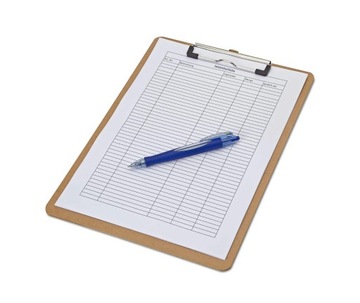 Блокнот MAULbasic с зажимом, A4, ДЕРЕВЯННЫЙ