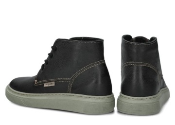 NAGABA 050 BLACK RUSTIC - ЖЕНСКИЕ САПОГИ - РАЗМЕР 41