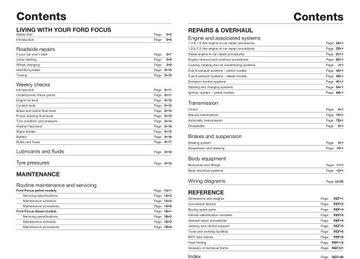 РЕМОНИРУЮ АВТОМОБИЛЬ САМ FORD FOCUS 2.0 Л БЕНЗИНОВЫЙ EDDB, EDDF, EDDG, (01-05)