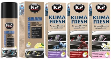 K2 KLIMA FRESH СРЕДСТВО ДЛЯ УДАЛЕНИЯ КОНДИЦИОНЕРА ВОЗДУХА, ТЕМНО-СИНИЙ