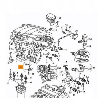 ДАТЧИК УРОВНЯ МАСЛА AUDI SEAT SKODA VW