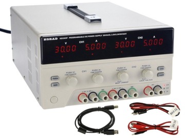 Zasilacz Laboratoryjny KORAD KD3305P podwójny 30V-5A / 10A lub 60V USB