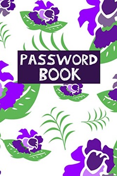 Flowers Studio, Jack alan Password book: Log Book keeper with alphabetical
