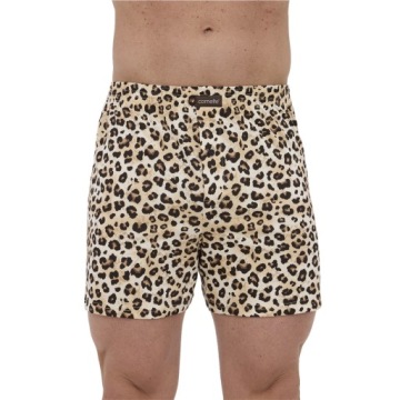 Свободные боксеры CORNETTE CLASSIC 001/181 бежевый леопардовый принт XL