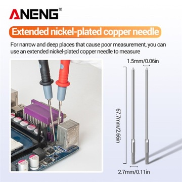 КАБЕЛИ ДЛЯ ИЗМЕРИТЕЛЬНЫХ МУЛЬТИМЕТРОВ