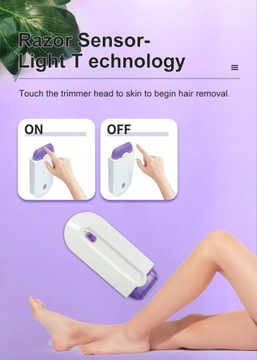 Аккумуляторная эпилятор-бритва для женщин Smooth