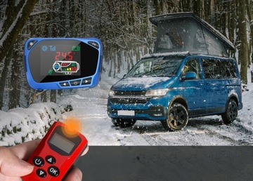 СТОЯНОЧНОЕ ОБОГРЕВАНИЕ WEBASTO DIESEL 8KW 12V МОЩНЫЙ ЖК-ВЕНТИЛЯТОР