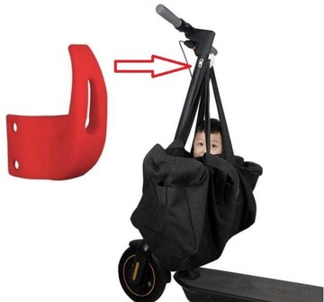 Hak zaczep na torbe do Ninebot MAX/Motus Scooty 10