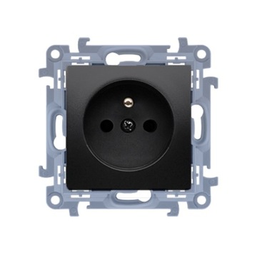 SIMON 10 GNIAZDO WTYCZKOWE Z UZIEMIENIEM POJEDYŃCZ