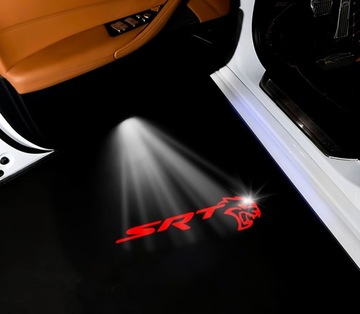 2x светодиодный проектор логотип Dodge Durango Srt Hellcat Hologram 12V Lamp