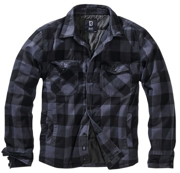 Kurtka Brandit Lumberjacket black/grey XXL