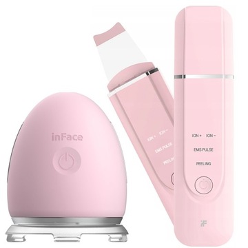 InFace ZESTAW na prezent PEELING + masażer ION ABSORBCJA JONÓW