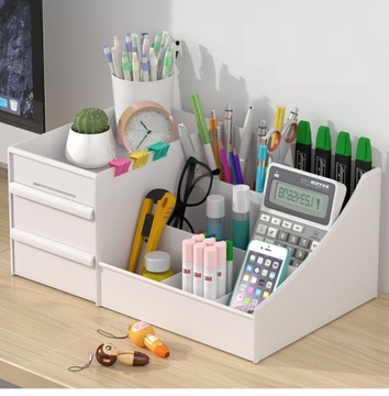 КОРОБКА КОРОБКА НАСТОЛЬНЫЙ ОРГАНАЙЗЕР ДЛЯ ВАННОЙ КОСМЕТИКИ ЯЩИКИ XL F3